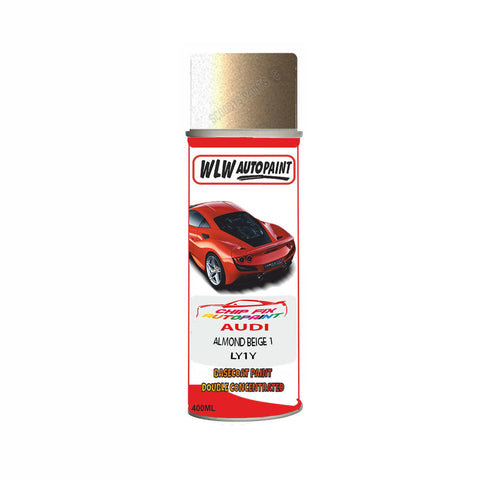Audi Almond Beige 1 Paint Code Ly1Y Aerosol Spray Paint Scratch Repair