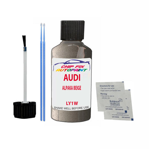 Paint For Audi S6 Alpaka Beige 2001-2010 Code Ly1W Touch Up Paint Scratch Repair