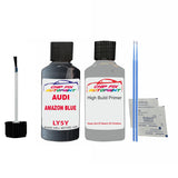 Anti rust primer undercoat Audi A5 S Line Amazon Blue 1983-1987 Code Ly5Y Touch Up Paint Scratch Repair