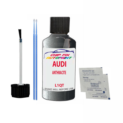 Paint For Audi Q3 Anthracite 2011-2021 Code L1Qt Touch Up Paint Scratch Repair