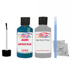 Anti rust primer undercoat Audi E-Tron Antigue Blue 2019-2021 Code Lv5S Touch Up Paint Scratch Repair