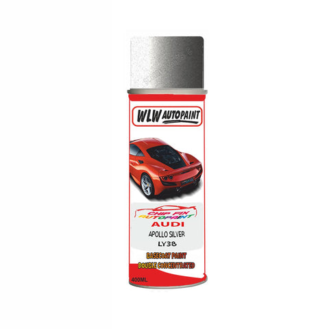 Audi Apollo Silver Paint Code Ly38 Aerosol Spray Paint Scratch Repair