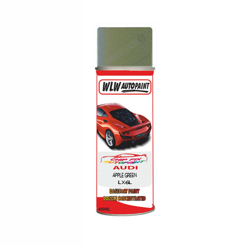 Audi Apple Green Paint Code Lx6L Aerosol Spray Paint Scratch Repair