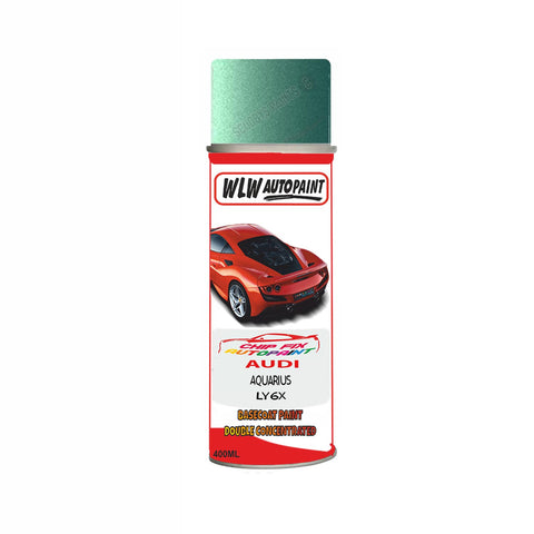 Audi Aquarius Paint Code Ly6X Aerosol Spray Paint Scratch Repair