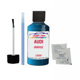 Paint For Audi A4 Aruba Blue 2007-2012 Code Lx5V Touch Up Paint Scratch Repair
