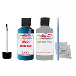 Anti rust primer undercoat Audi Tt Coupe Aruba Blue 2007-2012 Code Lx5V Touch Up Paint Scratch Repair