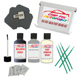 car body work colour Audi Quattro Aventurine Blue 2008-2011 Code Lx5S Touch Up Paint Scratch Repair