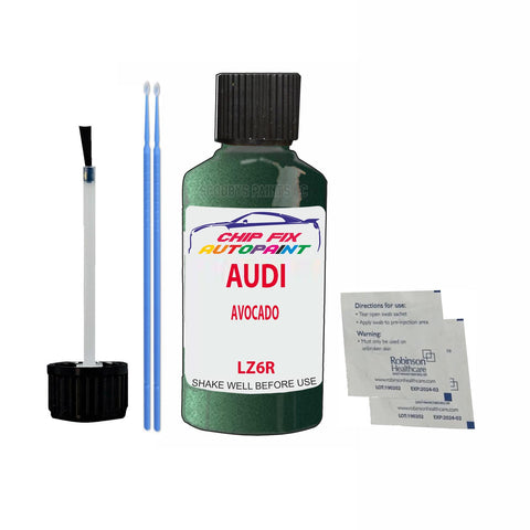Paint For Audi S3 Avocado 2000-2004 Code Lz6R Touch Up Paint Scratch Repair