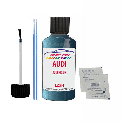 Paint For Audi A2 Azure Blue 2001-2004 Code Lz5H Touch Up Paint Scratch Repair