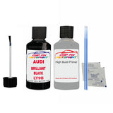 Anti rust primer undercoat Audi A8 Brilliant Black 1987-2021 Code Ly9B Touch Up Paint Scratch Repair