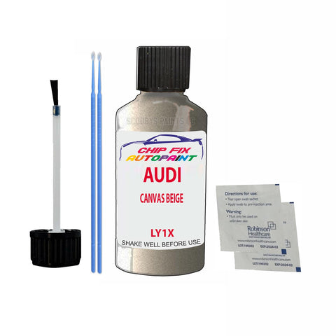 Paint For Audi S8 Canvas Beige 2000-2005 Code Ly1X Touch Up Paint Scratch Repair