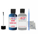 Anti rust primer undercoat Audi S6 Caribic Blue 2002-2006 Code Lz5G Touch Up Paint Scratch Repair