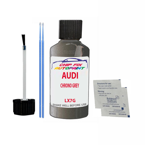 Paint For Audi A1 Chrono Grey 2018-2022 Code Lx7G Touch Up Paint Scratch Repair