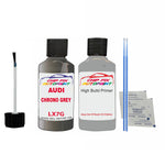 Anti rust primer undercoat Audi E-Tron Chrono Grey 2018-2022 Code Lx7G Touch Up Paint Scratch Repair