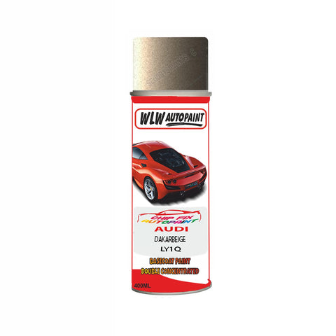 Audi Dakarbeige Paint Code Ly1Q Aerosol Spray Paint Scratch Repair