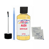 Paint For Audi 80 Ginster Yellow 1989-1998 Code Ly1A Touch Up Paint Scratch Repair