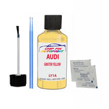 Paint For Audi S3 Ginster Yellow 1989-1998 Code Ly1A Touch Up Paint Scratch Repair