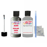 Anti rust primer undercoat Audi A6 Allroad Quattro Highland Green 2001-2006 Code Ly6J Touch Up Paint Scratch Repair