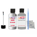 Anti rust primer undercoat Audi A1 Ice Silver 2007-2021 Code Lx7W Touch Up Paint Scratch Repair