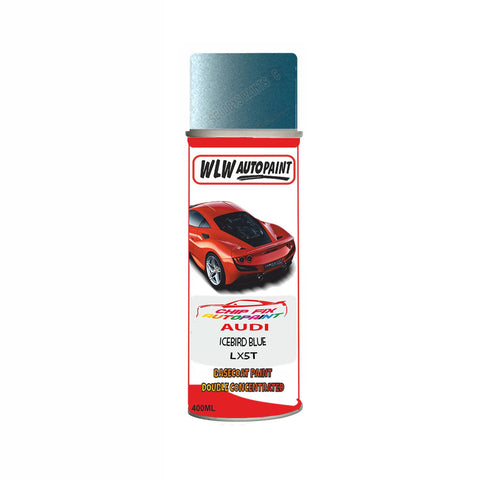 Audi Icebird Blue Paint Code Lx5T Aerosol Spray Paint Scratch Repair