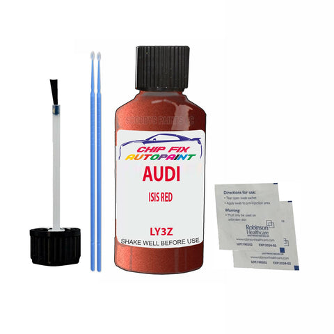 Paint For Audi 80 Isis Red 1991-1994 Code Ly3Z Touch Up Paint Scratch Repair