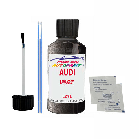 Paint For Audi A5 Cabrio Lava Grey 2003-2019 Code Lz7L Touch Up Paint Scratch Repair