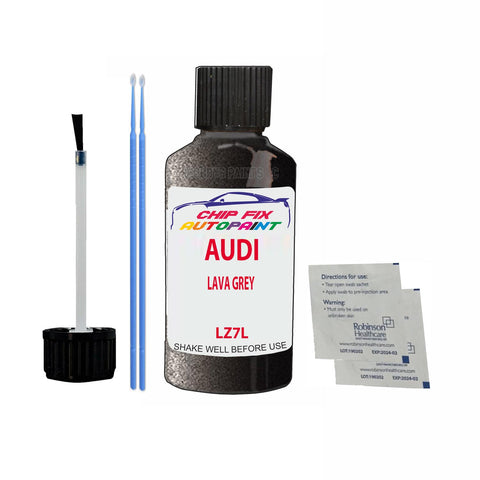Paint For Audi A3 Sportback Lava Grey 2003-2019 Code Lz7L Touch Up Paint Scratch Repair