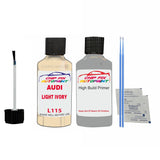 Anti rust primer undercoat Audi 80 Light Ivory 1973-2009 Code L115 Touch Up Paint Scratch Repair