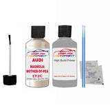 Anti rust primer undercoat Audi 80 Magnolia Mother-Of-Pearl Effect 1996-2003 Code Ly2C Touch Up Paint Scratch Repair