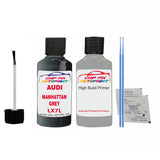 Anti rust primer undercoat Audi A4 Allroad Manhattan Grey 2015-2022 Code Lx7L Touch Up Paint Scratch Repair