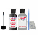 Anti rust primer undercoat Audi Q8 Matt Dark Chrome 2015-2021 Code Lru6 Touch Up Paint Scratch Repair