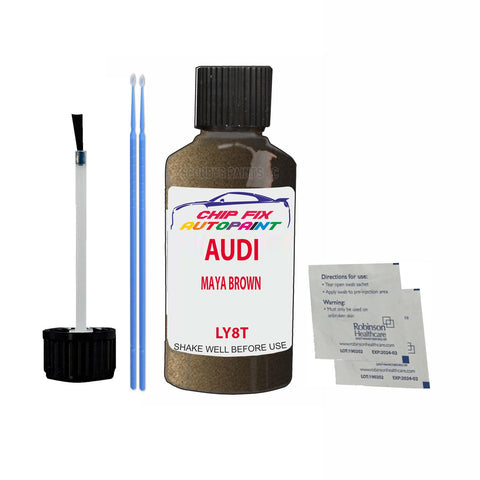 Paint For Audi A5 Maya Brown 2013-2016 Code Ly8T Touch Up Paint Scratch Repair