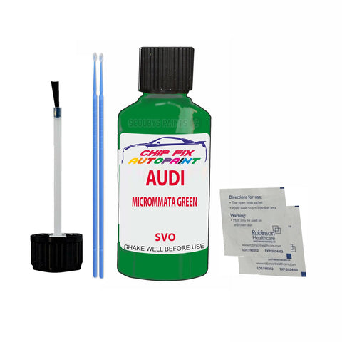 Paint For Audi R8 Micrommata Green 2019-2019 Code Svo Touch Up Paint Scratch Repair