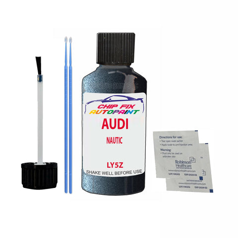 Paint For Audi A5 S Line Nautic 1986-1992 Code Ly5Z Touch Up Paint Scratch Repair