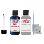 Anti rust primer undercoat Audi A6 Navarra Blue 2015-2022 Code Lx5H Touch Up Paint Scratch Repair