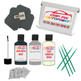 car body work colour Audi 80 Nimbus Grey 1989-1991 Code Ly5G Touch Up Paint Scratch Repair