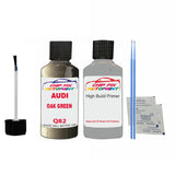 Anti rust primer undercoat Audi Quattro Oak Green 2010-2010 Code Q82 Touch Up Paint Scratch Repair