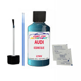 Paint For Audi S3 Oceanic Blue 1983-1987 Code Ly6V Touch Up Paint Scratch Repair