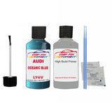 Anti rust primer undercoat Audi S4 Oceanic Blue 1983-1987 Code Ly6V Touch Up Paint Scratch Repair