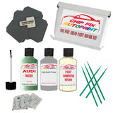 car body work colour Audi S6 Paradise Green 1997-2001 Code Ly6K Touch Up Paint Scratch Repair