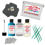 car body work colour Audi S4 Pelican Blue 1995-2003 Code Ly5T Touch Up Paint Scratch Repair