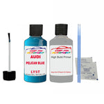 Anti rust primer undercoat Audi A6 Pelican Blue 1995-2003 Code Ly5T Touch Up Paint Scratch Repair