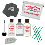 car body work colour Audi S6 Polar White 2001-2012 Code Ly9H Touch Up Paint Scratch Repair