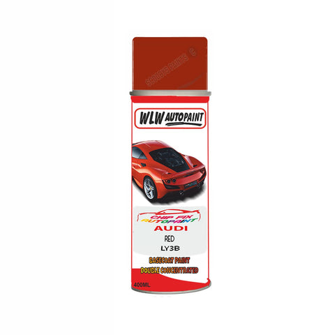Audi Red Paint Code Ly3B Aerosol Spray Paint Scratch Repair