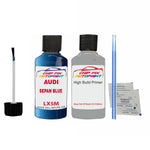 Anti rust primer undercoat Audi Q7 Sepan Blue 2013-2021 Code Lx5M Touch Up Paint Scratch Repair