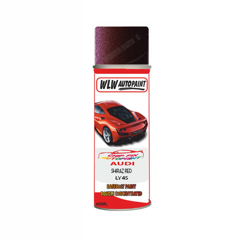 Audi Shiraz Red Paint Code Ly4S Aerosol Spray Paint Scratch Repair