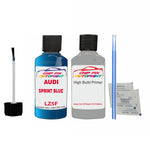 Anti rust primer undercoat Audi S4 Sprint Blue 2003-2015 Code Lz5F Touch Up Paint Scratch Repair