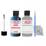 Anti rust primer undercoat Audi A4 Allroad Stratos Blue 2005-2011 Code Lz5B Touch Up Paint Scratch Repair