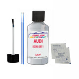 Paint For Audi A3 Cabrio Suzuka Grey 1 2009-2022 Code Ly7F Touch Up Paint Scratch Repair