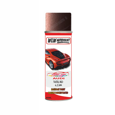 Audi Tastel Red Paint Code Lz3R Aerosol Spray Paint Scratch Repair